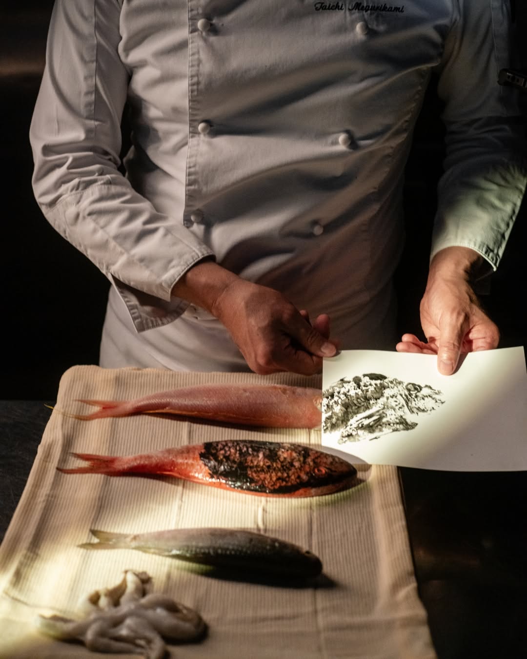 L'Abysse Dubai: professional culinary preparation photo