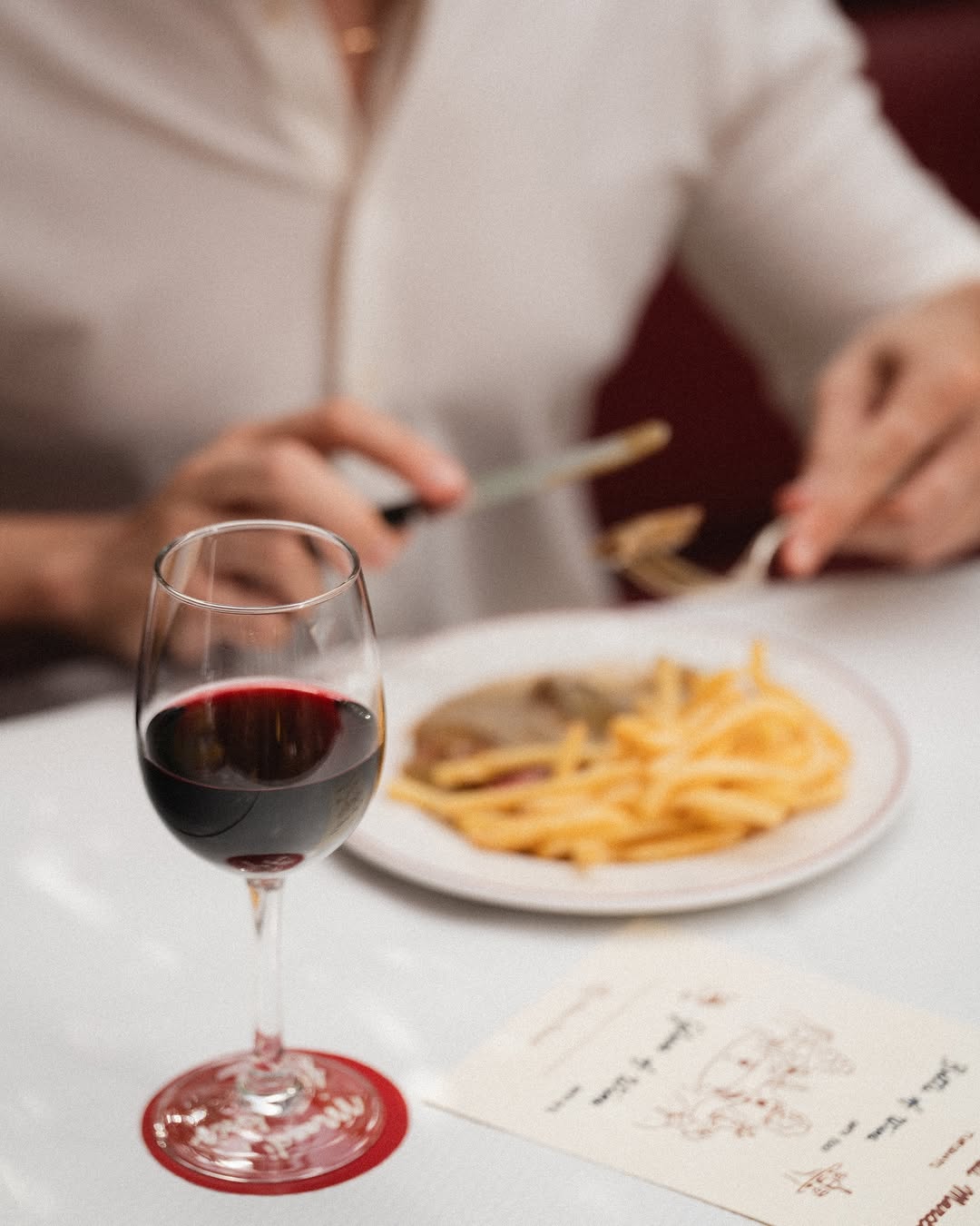 Le Relais de L'Entrecôte: high quality food and atmosphere