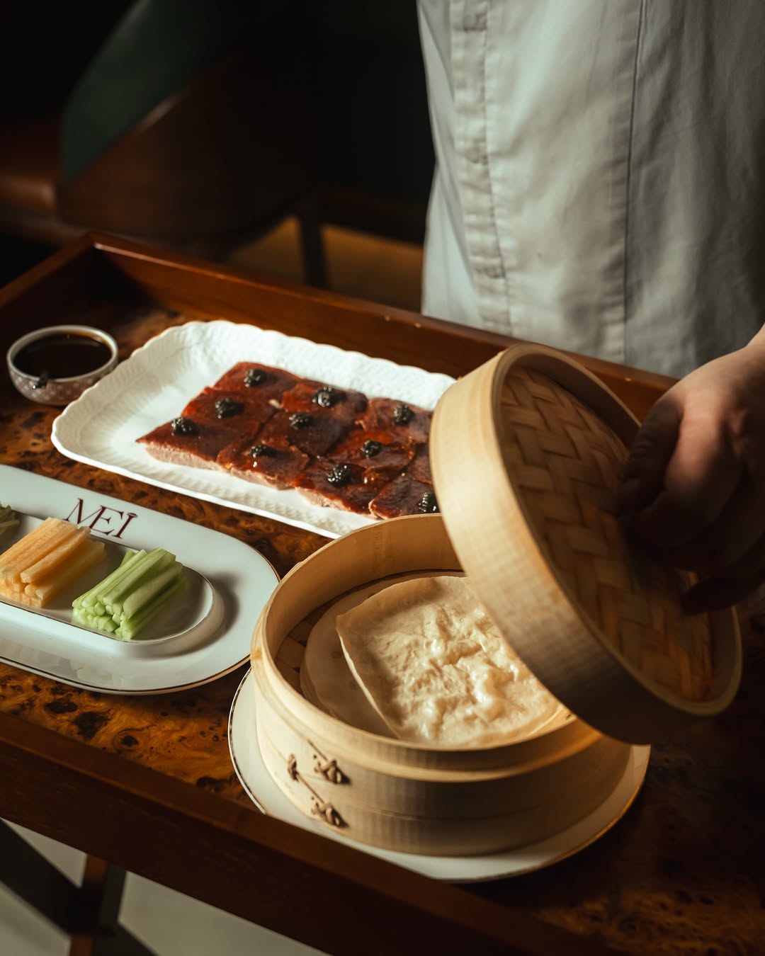 MEI: professional food presentation and atmosphere