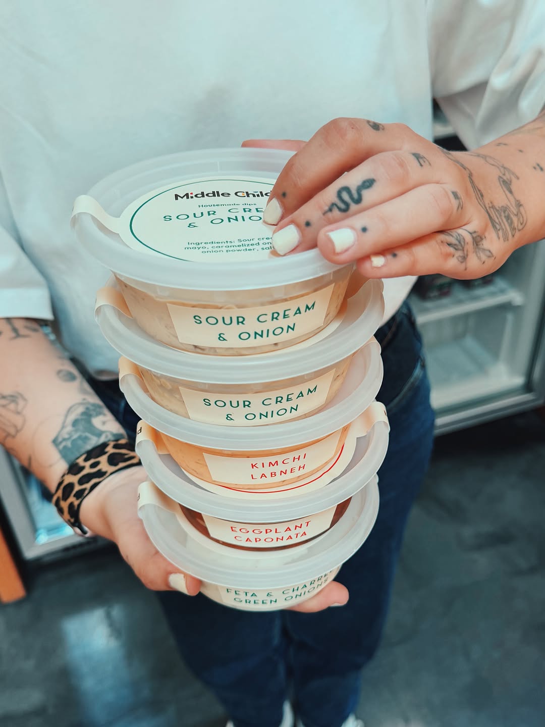 Middle Child: clear product display and branding