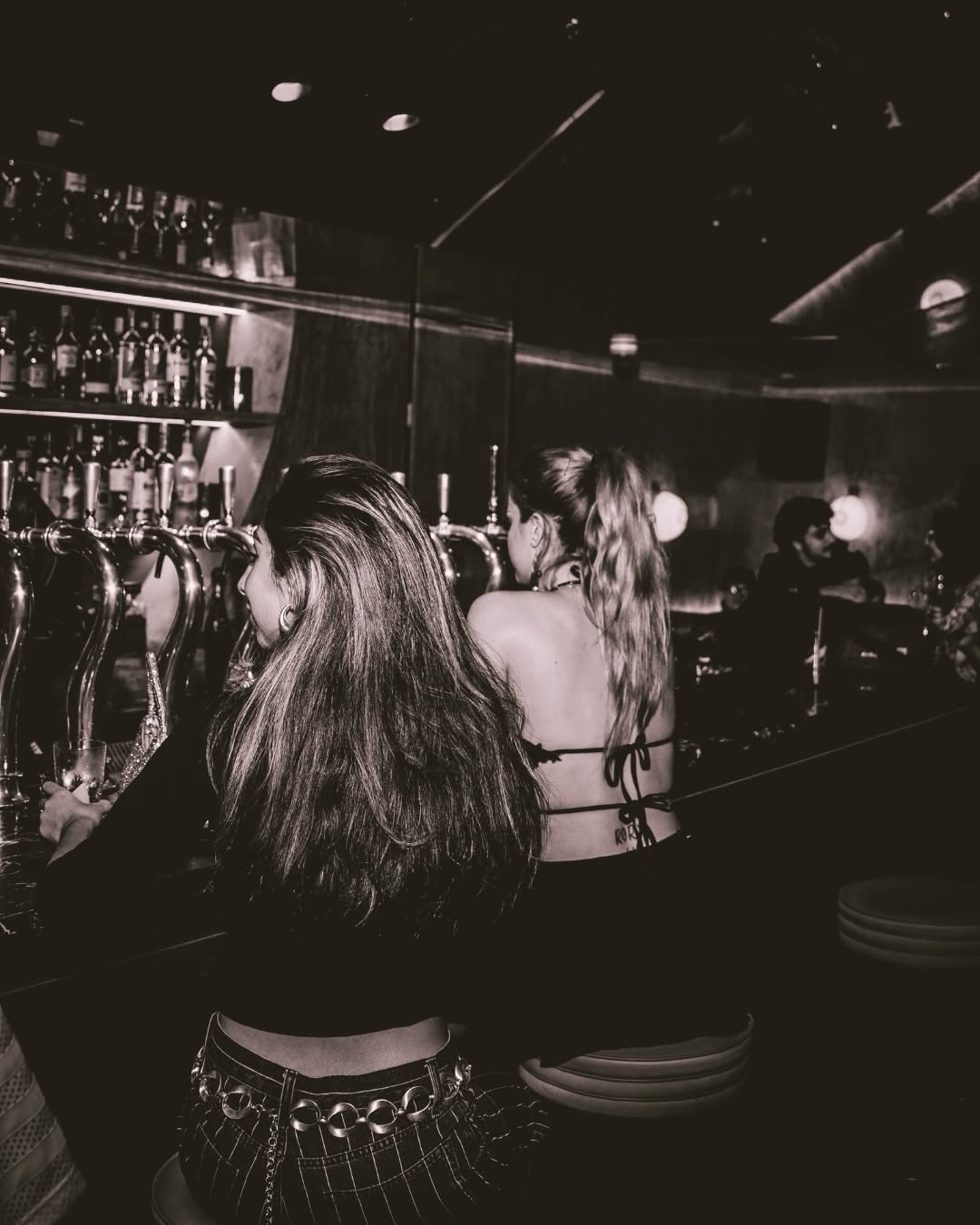 Tap Line: atmospheric shot of bar interior