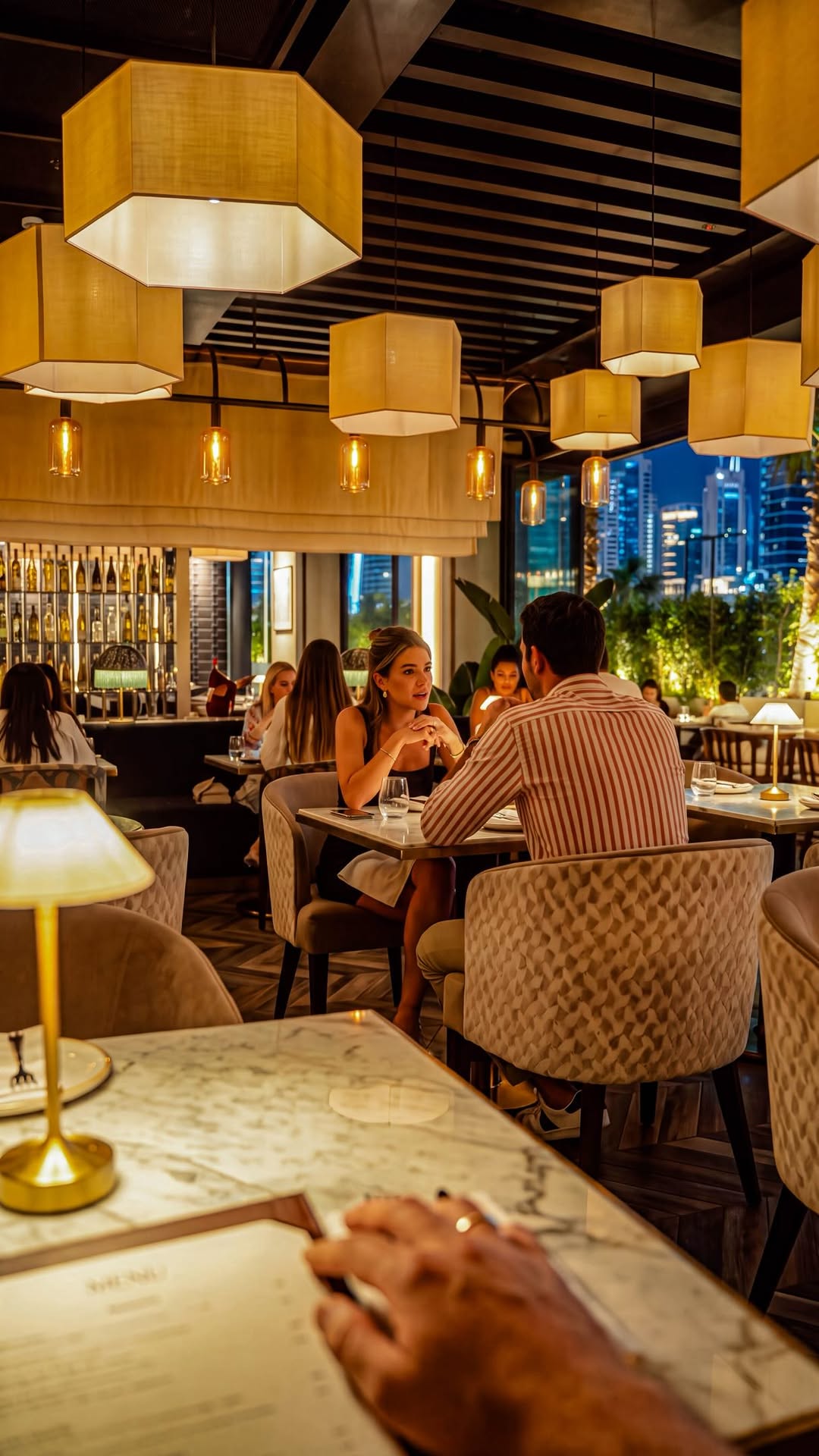 The Banc: high quality atmospheric restaurant shot