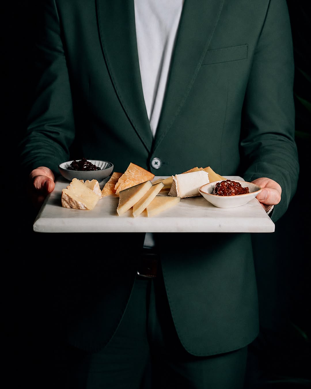VNTG Grape & Cheese Society: professional, high-quality food presentation