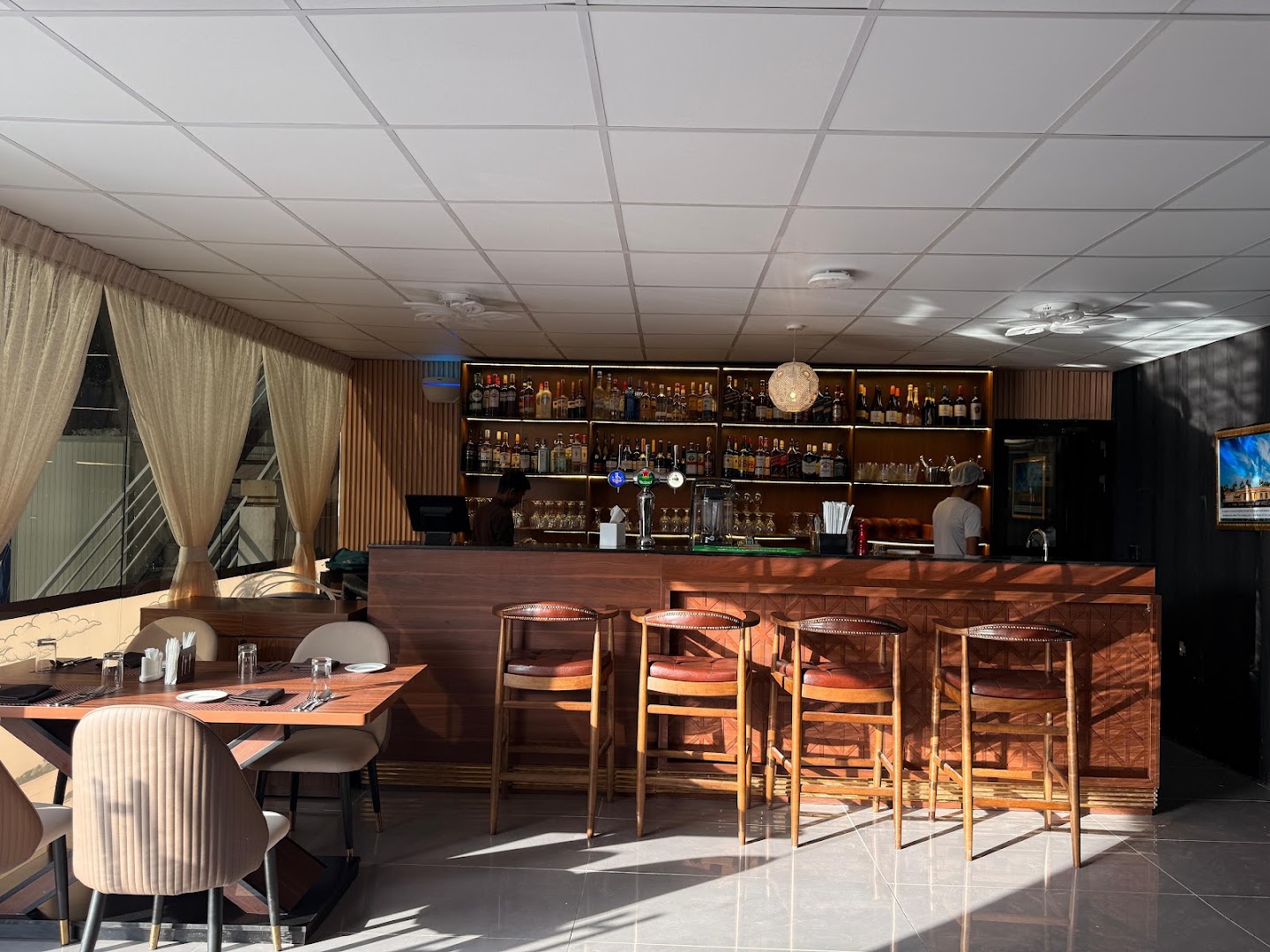 Backwaters Restaurant Fujairah: clear, professional interior restaurant shot
