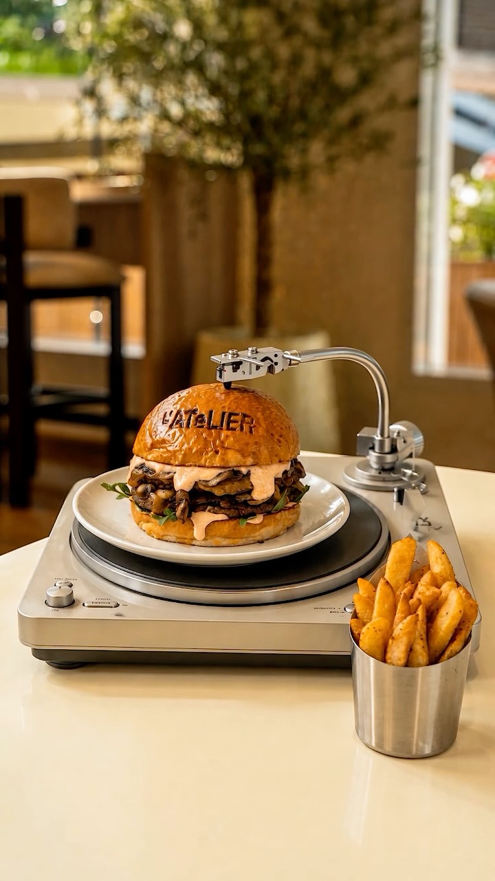 L'Atelier Café & Restaurant: creative and high-quality food photography