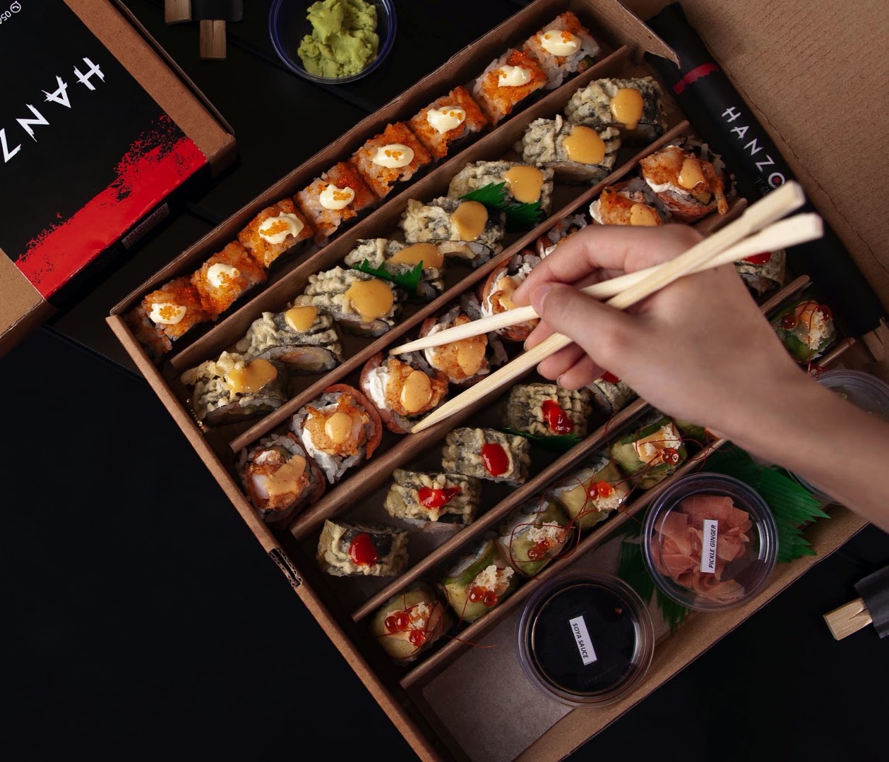 Hanzo: high quality, appetizing food photo