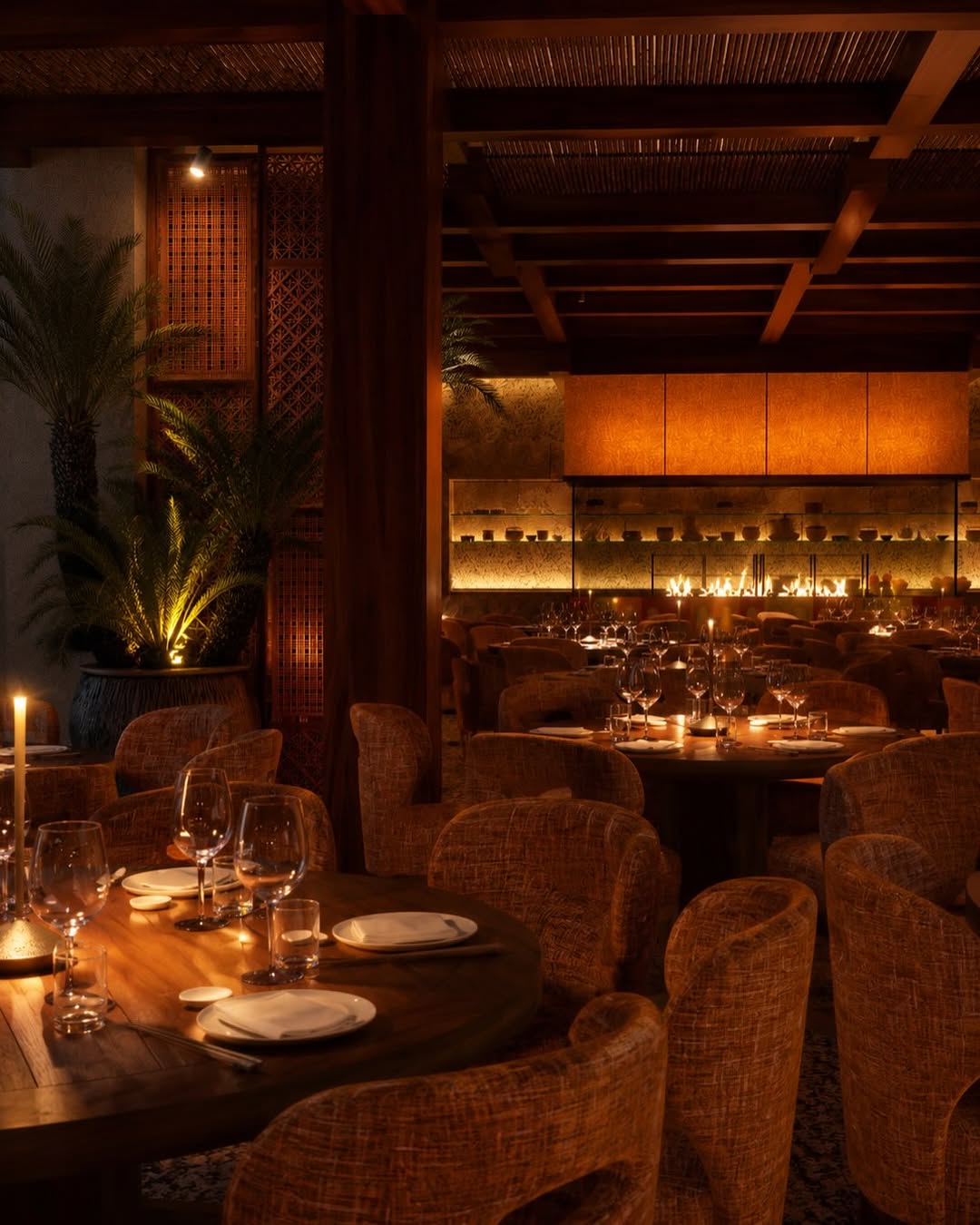 Zuma Ras Al Khaimah: high quality atmospheric interior shot