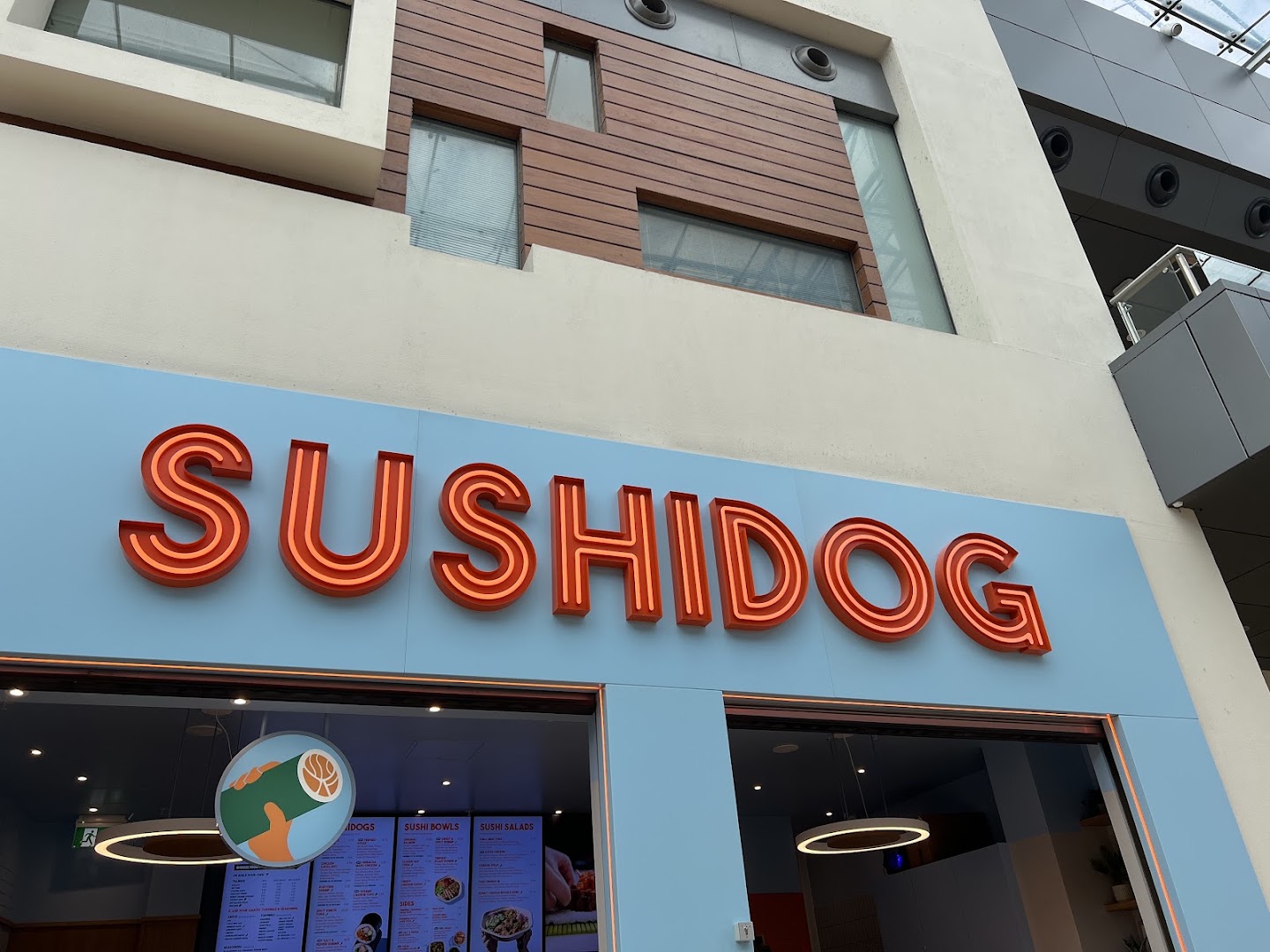 SushiDog: clear exterior shot of restaurant