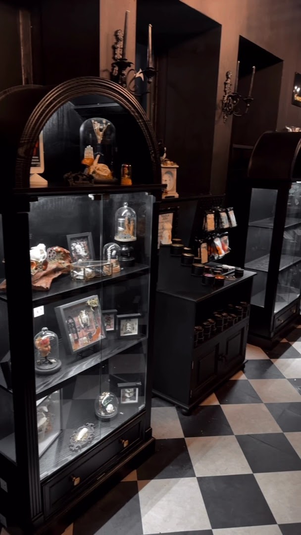 The Goths Playground: clear shop interior and products