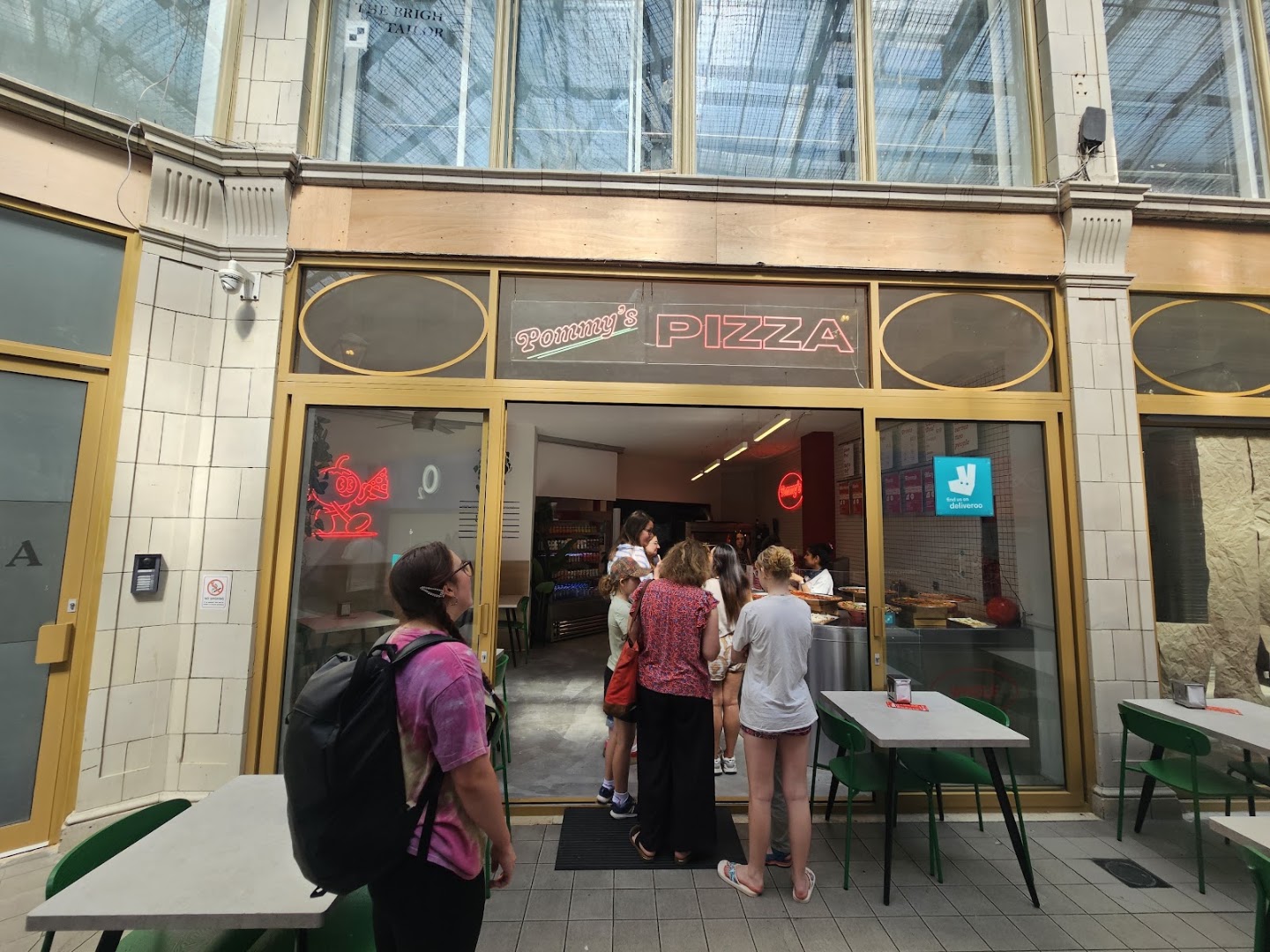 Pommy's Pizza: clear shot of restaurant exterior