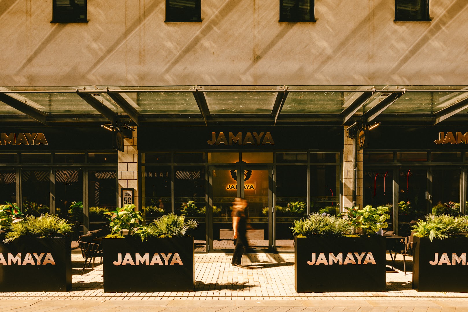 Jamaya: professional exterior shot of venue