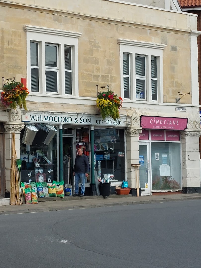 Mogfords: clear storefront photo of shop
