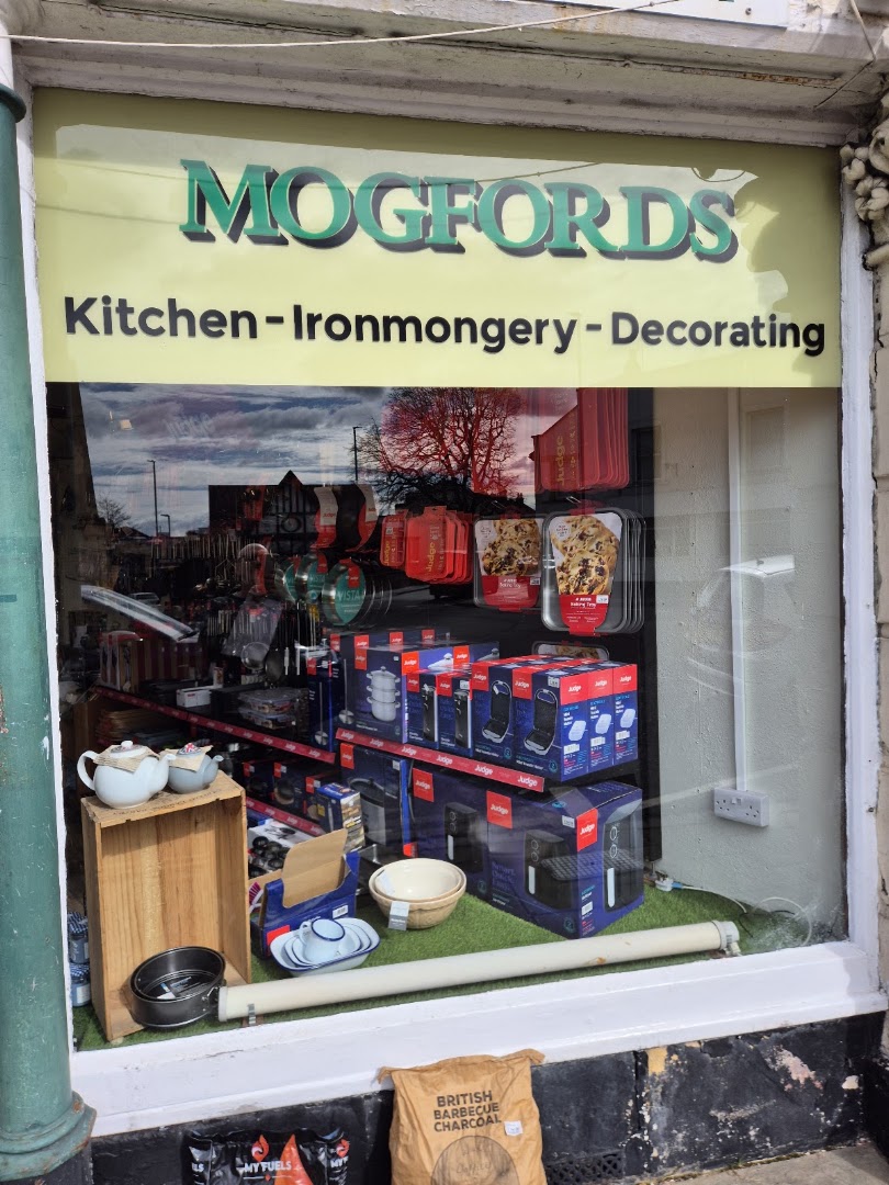 Mogfords: clear storefront display photo