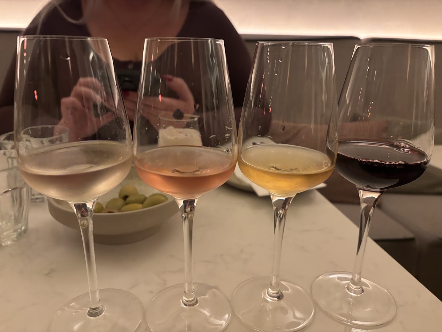 Tapps Wine Bar: appealing wine flight photo