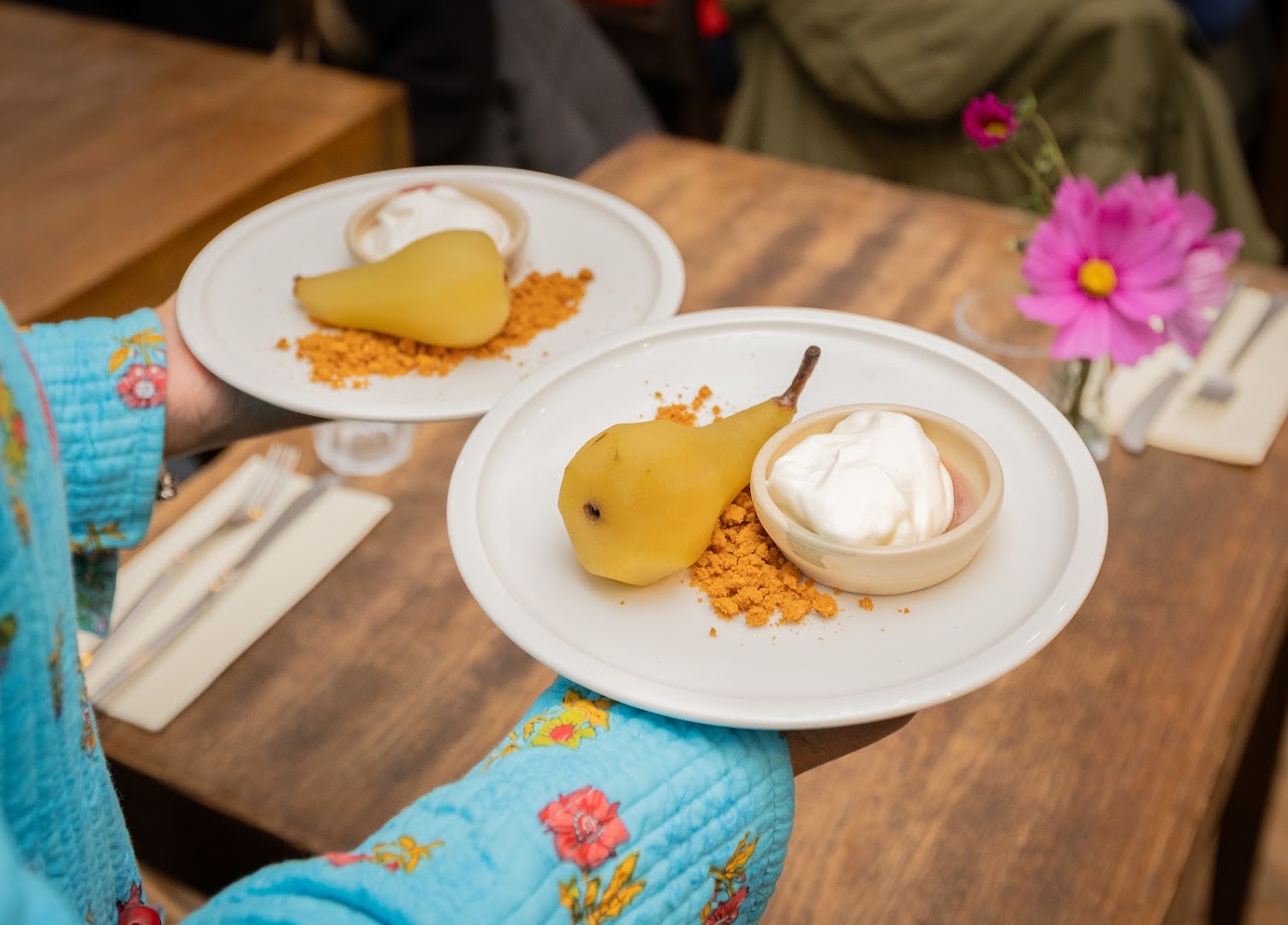 The Pukka Peacock: appetizing, high-quality food presentation