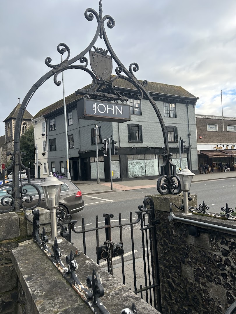 The John: clear exterior shot of venue