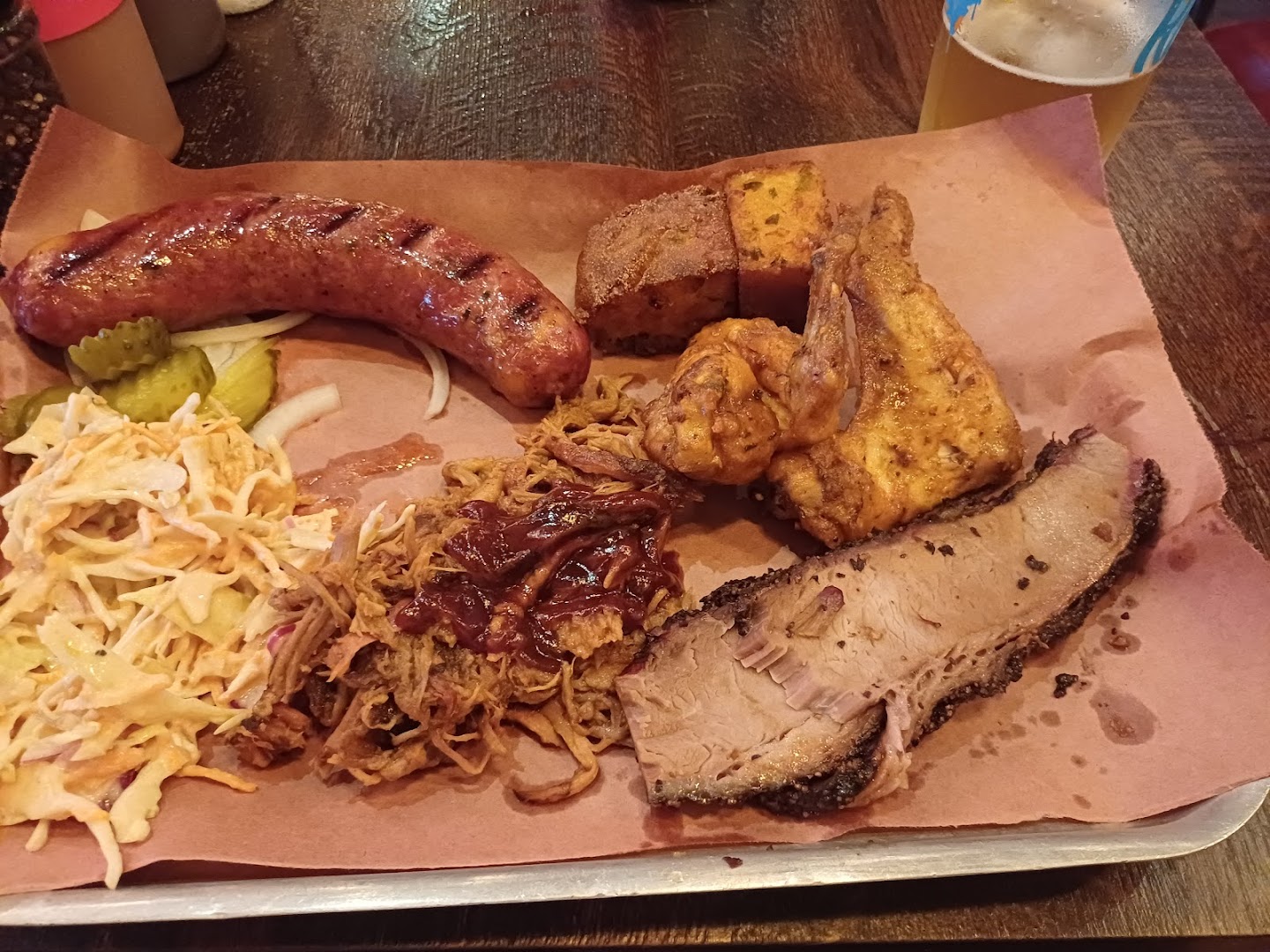 Spitfire Barbecue: appetizing photo of restaurant food