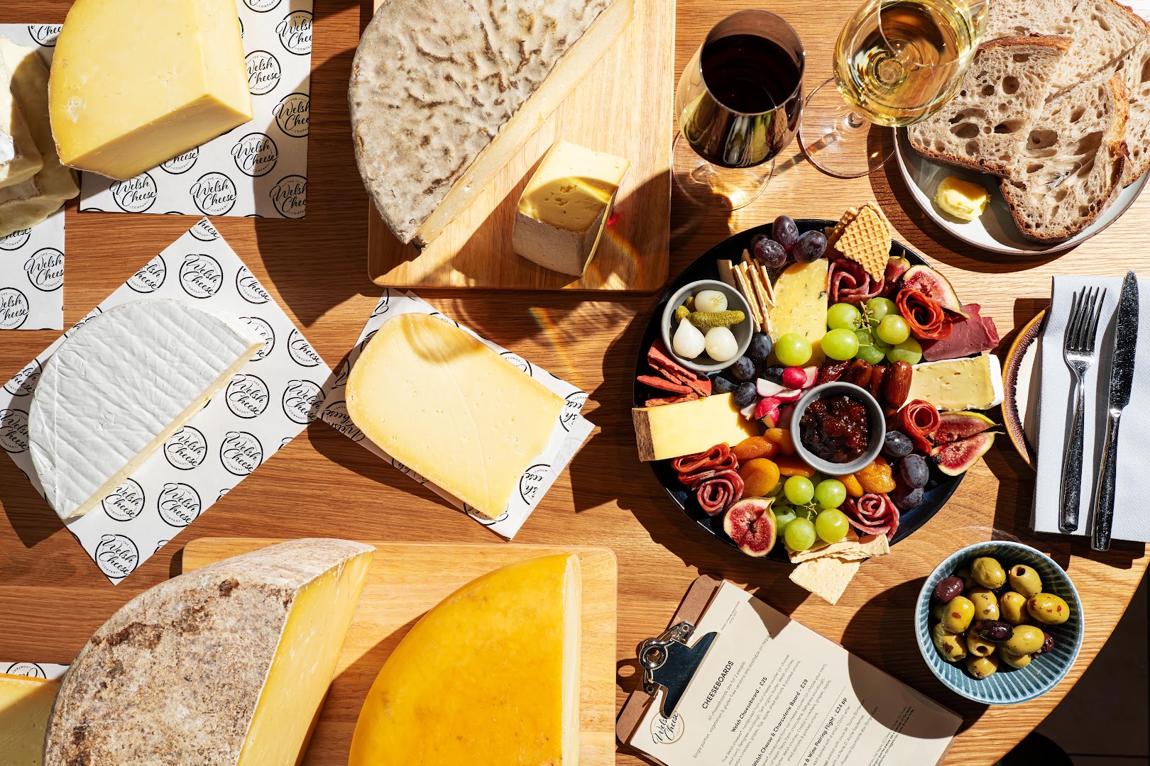 The Welsh Cheese Company: high quality, professional product display