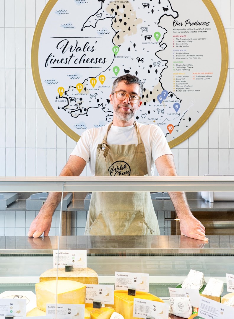 The Welsh Cheese Company: professional portrait of staff member