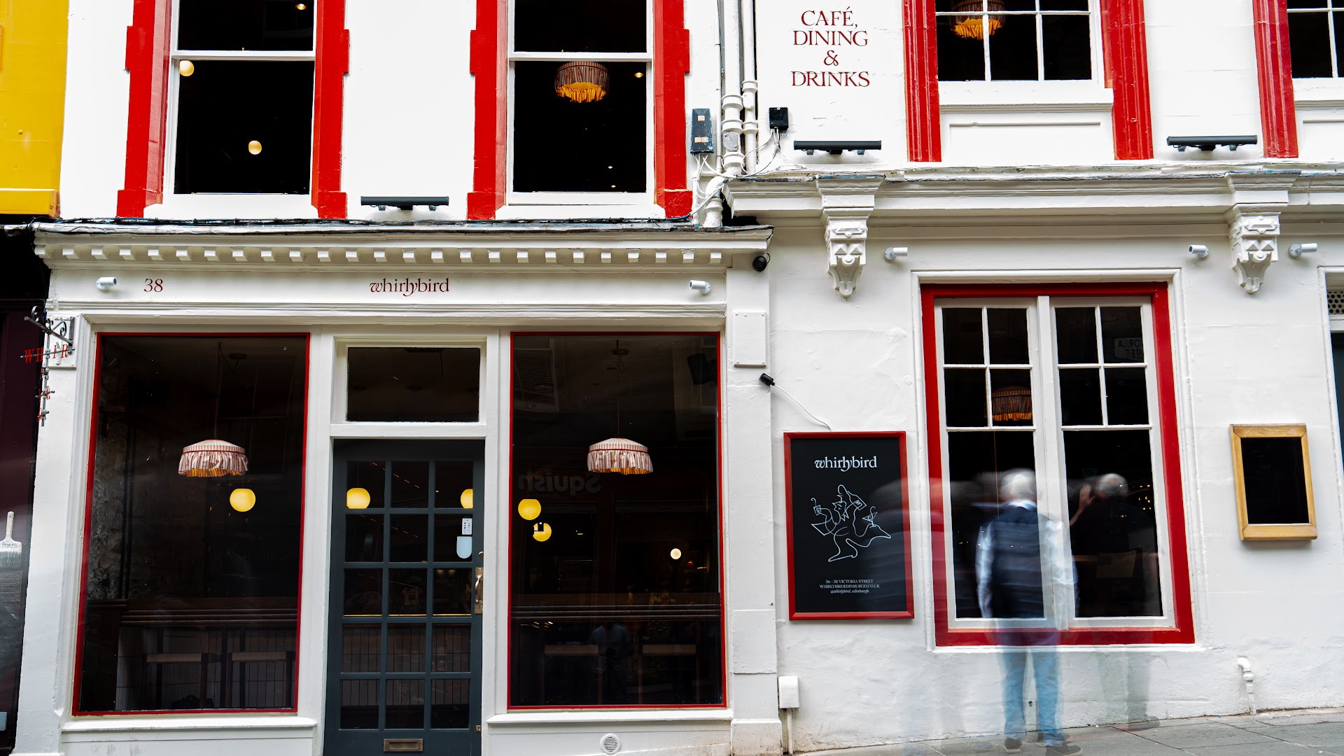 The Whirlybird: clear exterior shot of venue