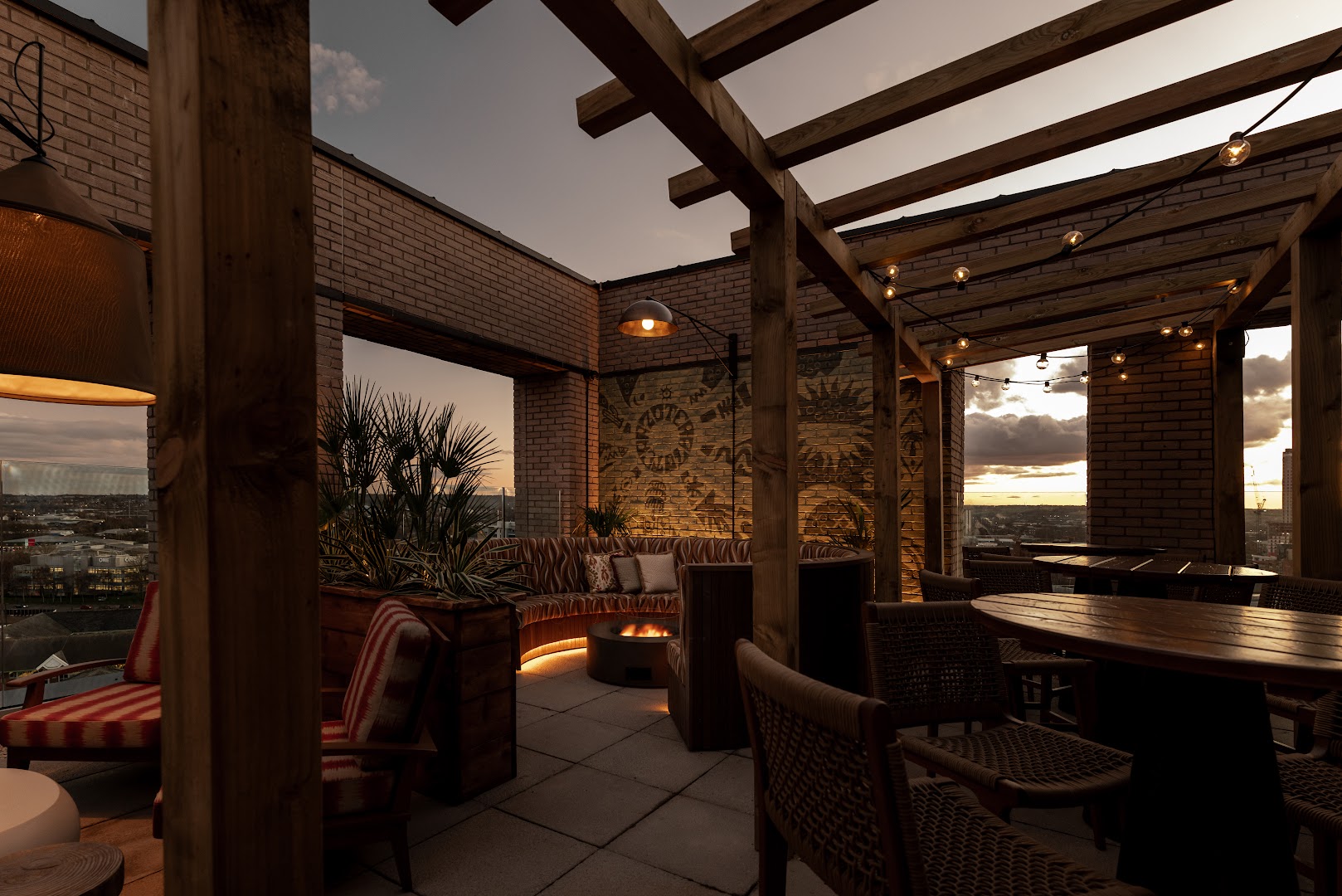 Azotea: beautiful professional shot of terrace