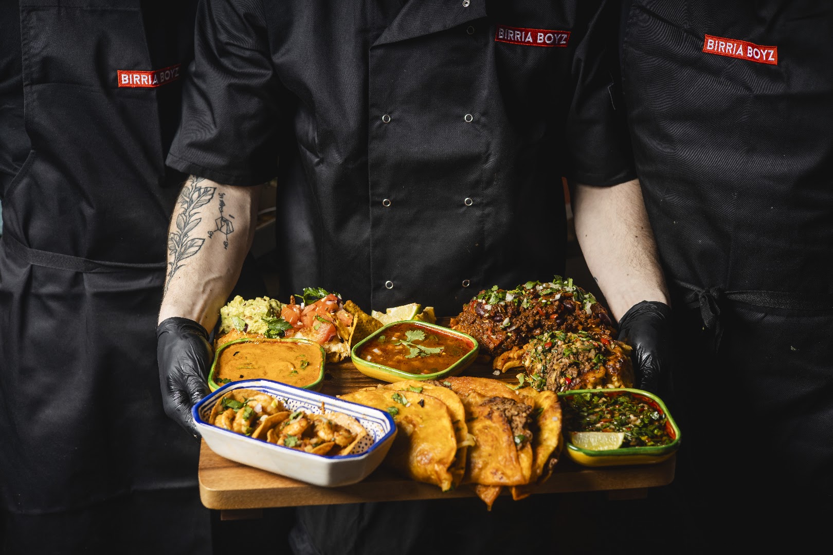 Birria Boyz: professional food and staff photo