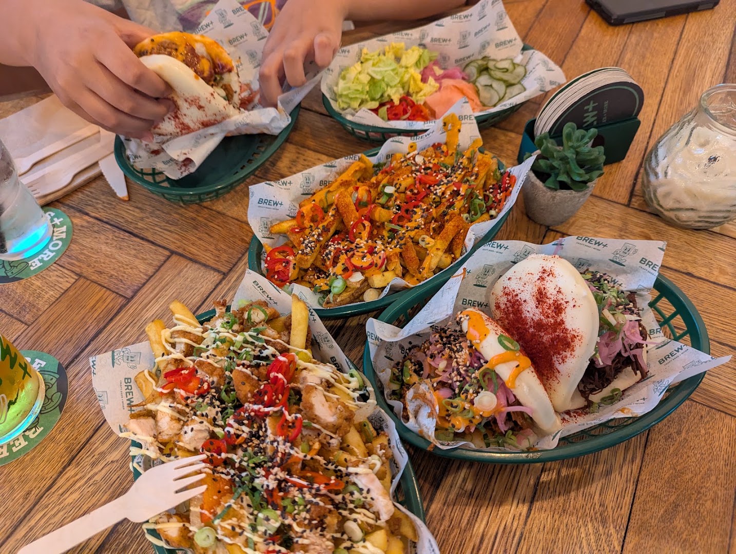 Brew+Bao: appetizing, high-quality food photography