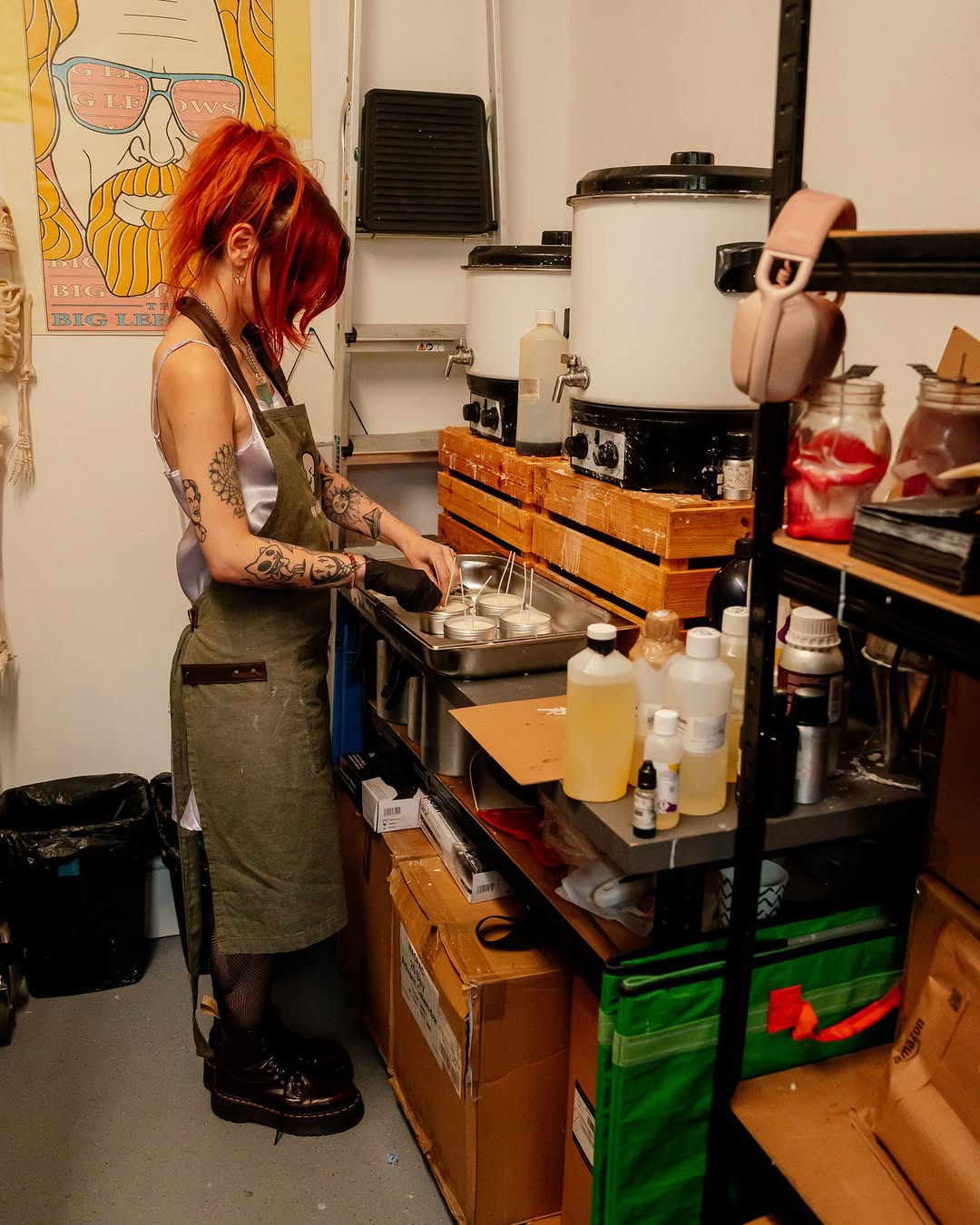 RinkyDink Candles: artisan candle making process