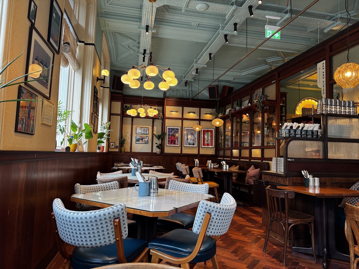 Dishoom Permit Room: high quality interior atmosphere shot