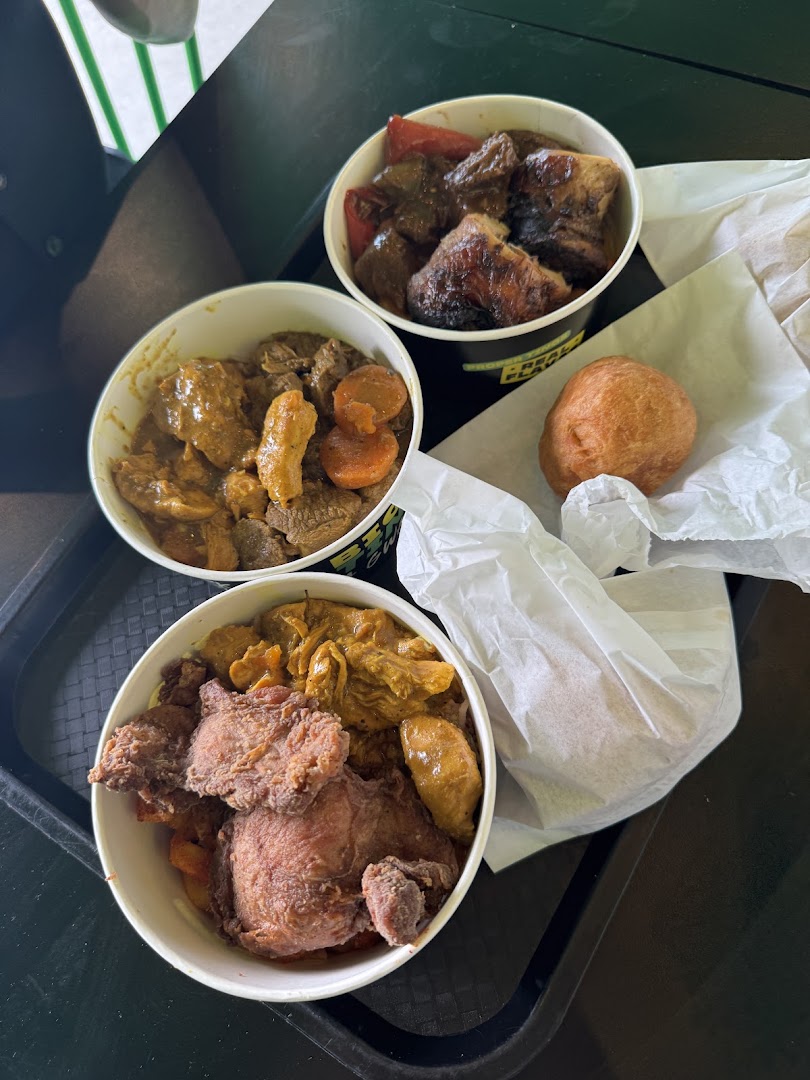 Jerk Junction: clear, appetizing photo of food