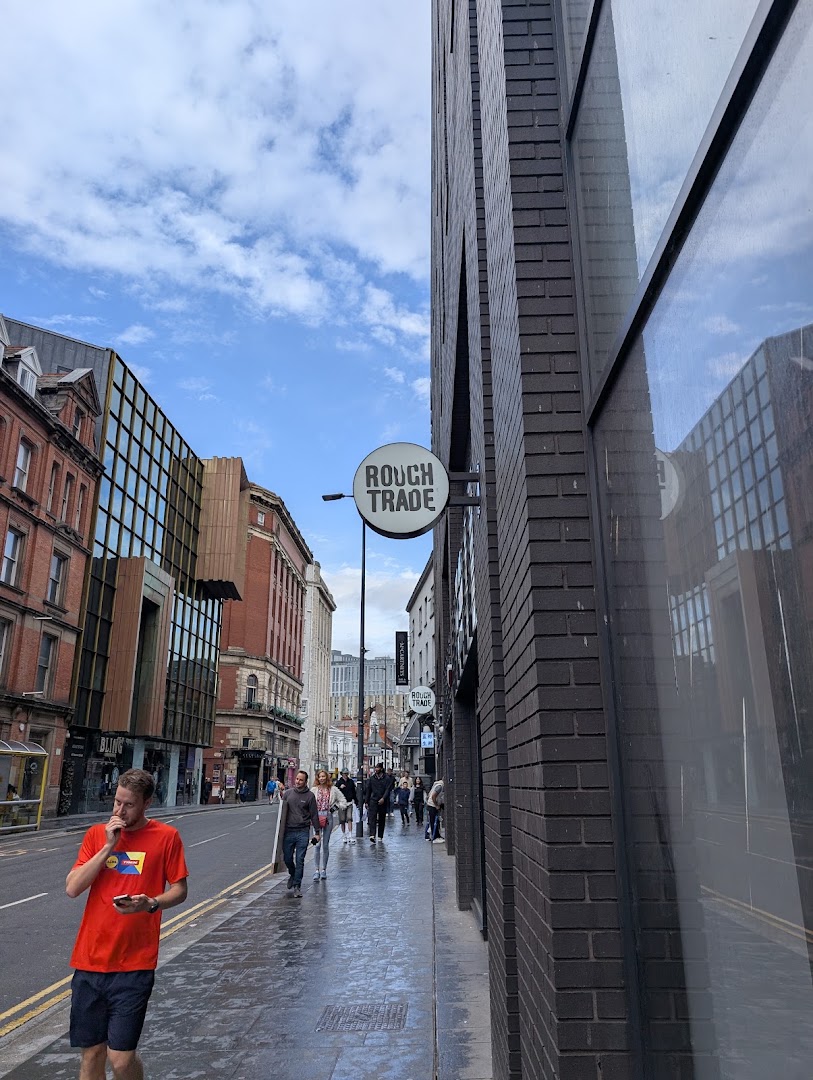 Rough Trade Liverpool: clear storefront and signage visible