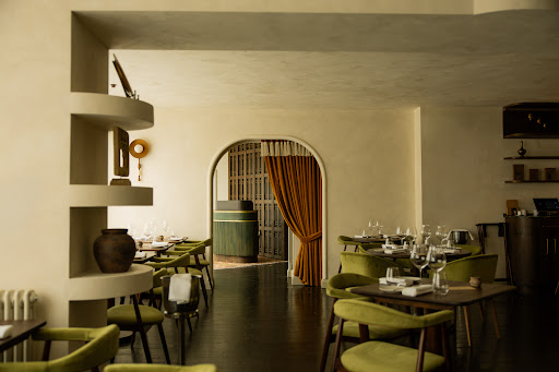 Oudh 1722: professional interior shot of restaurant