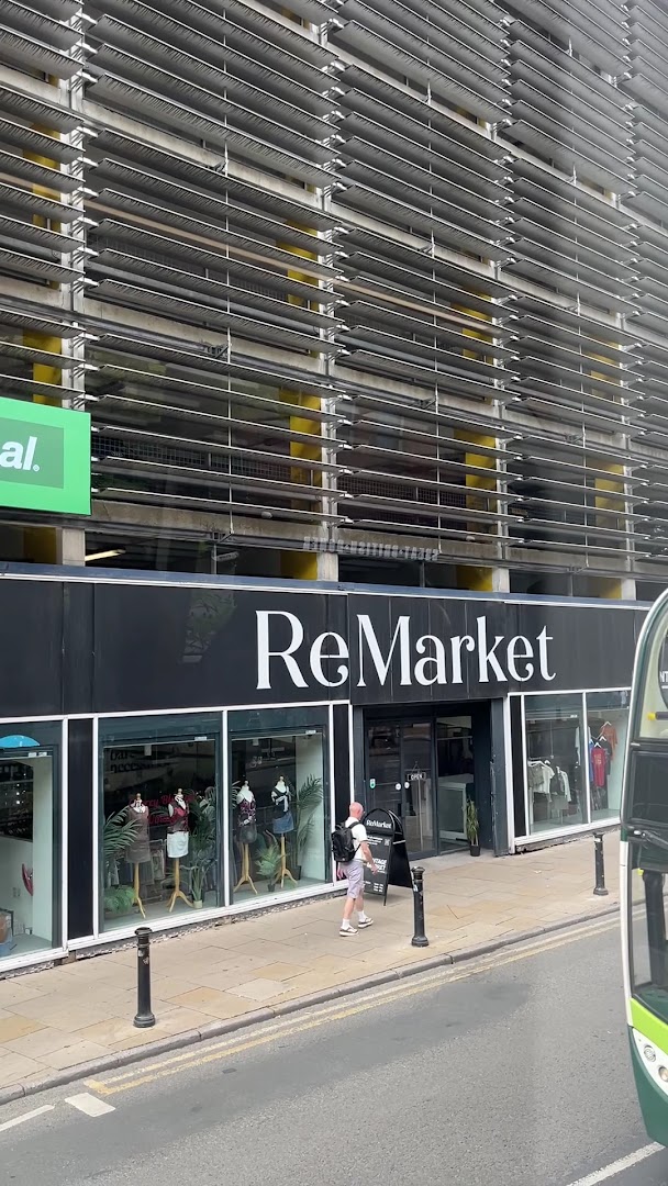 ReMarket: clear storefront photo of shop