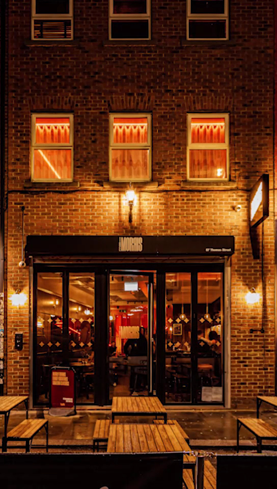 The Morris: attractive exterior shot of venue