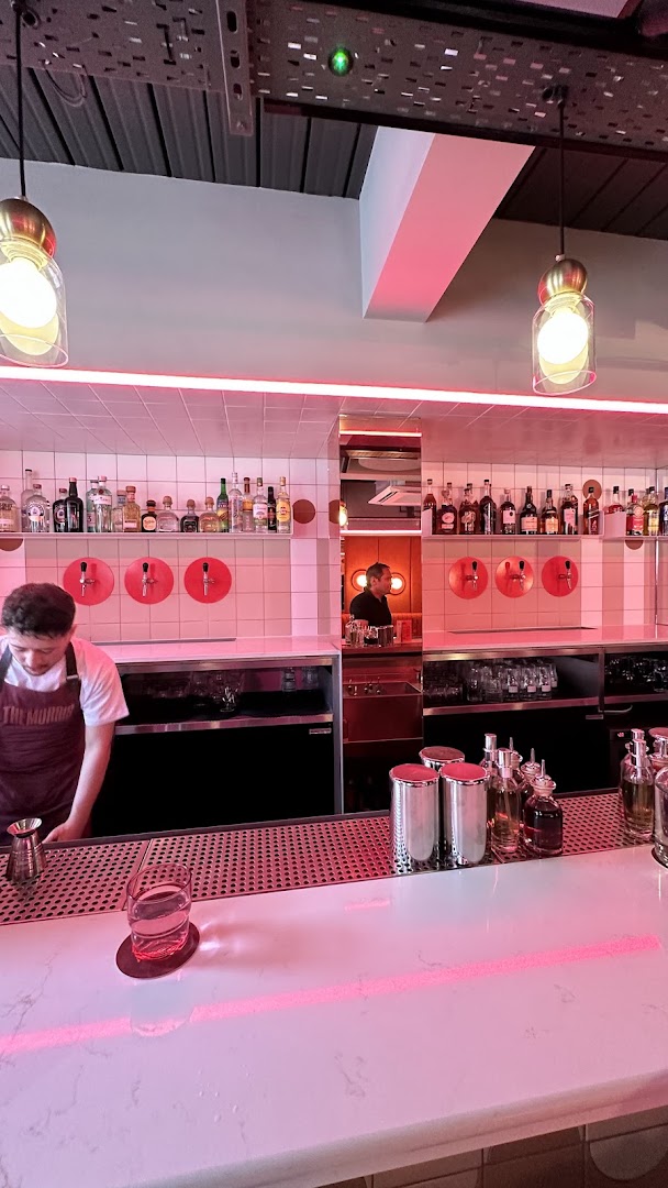 The Morris: clear, professional shot of bar