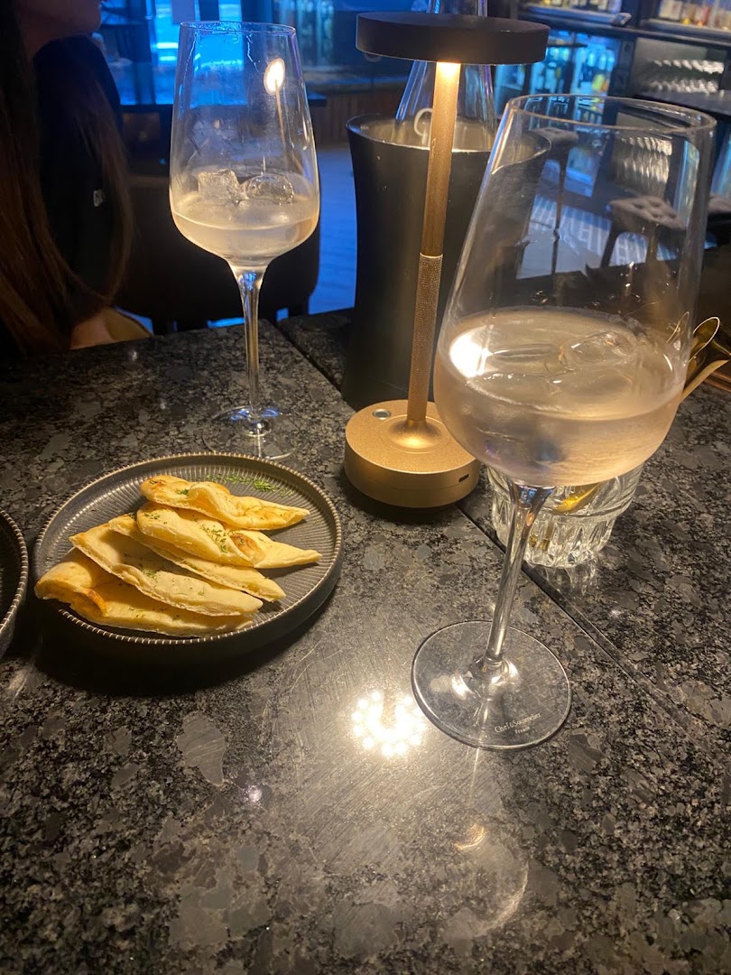 Say When: appealing shot of drinks and snacks