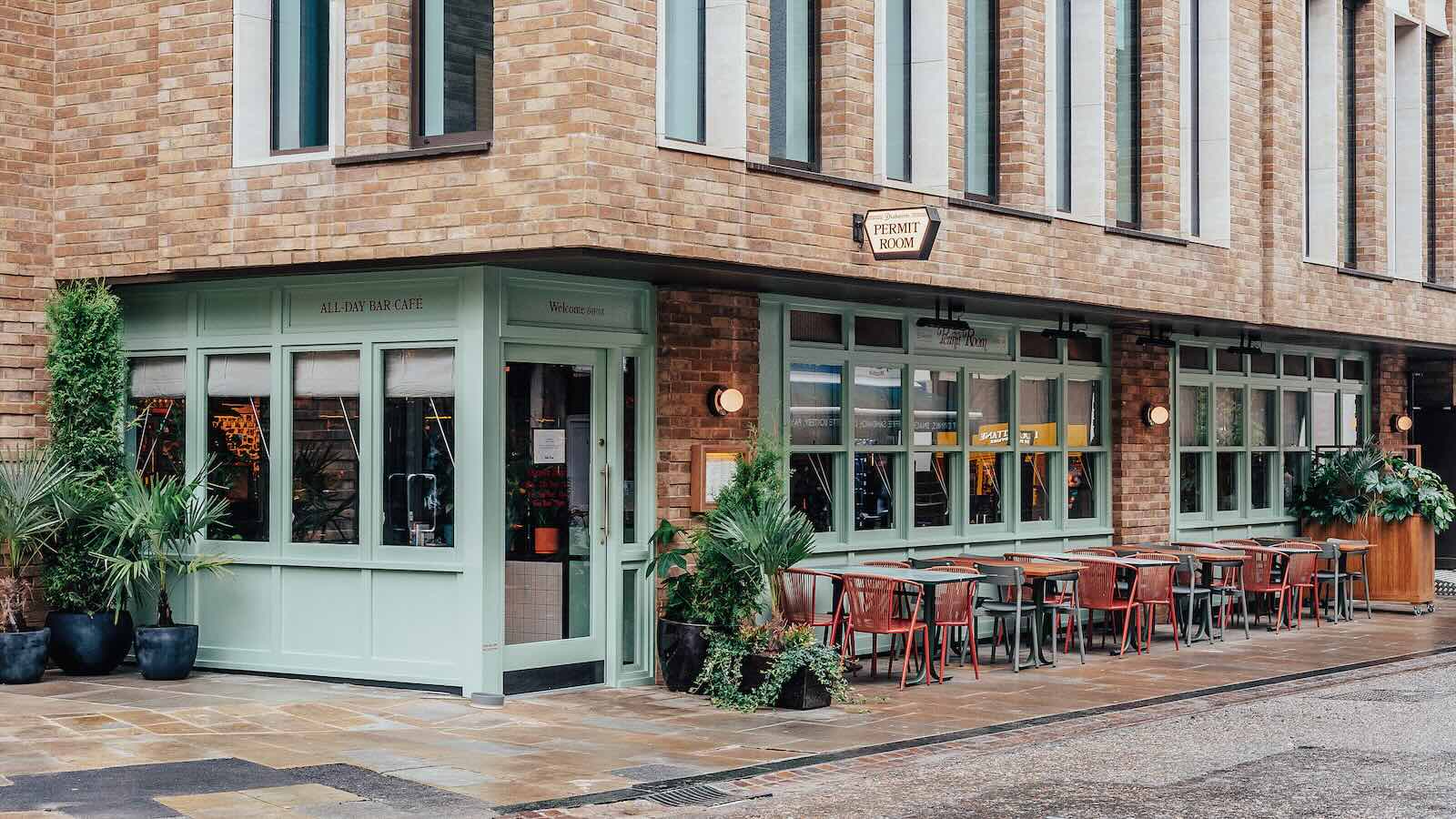 Dishoom Permit Room: high quality exterior venue shot