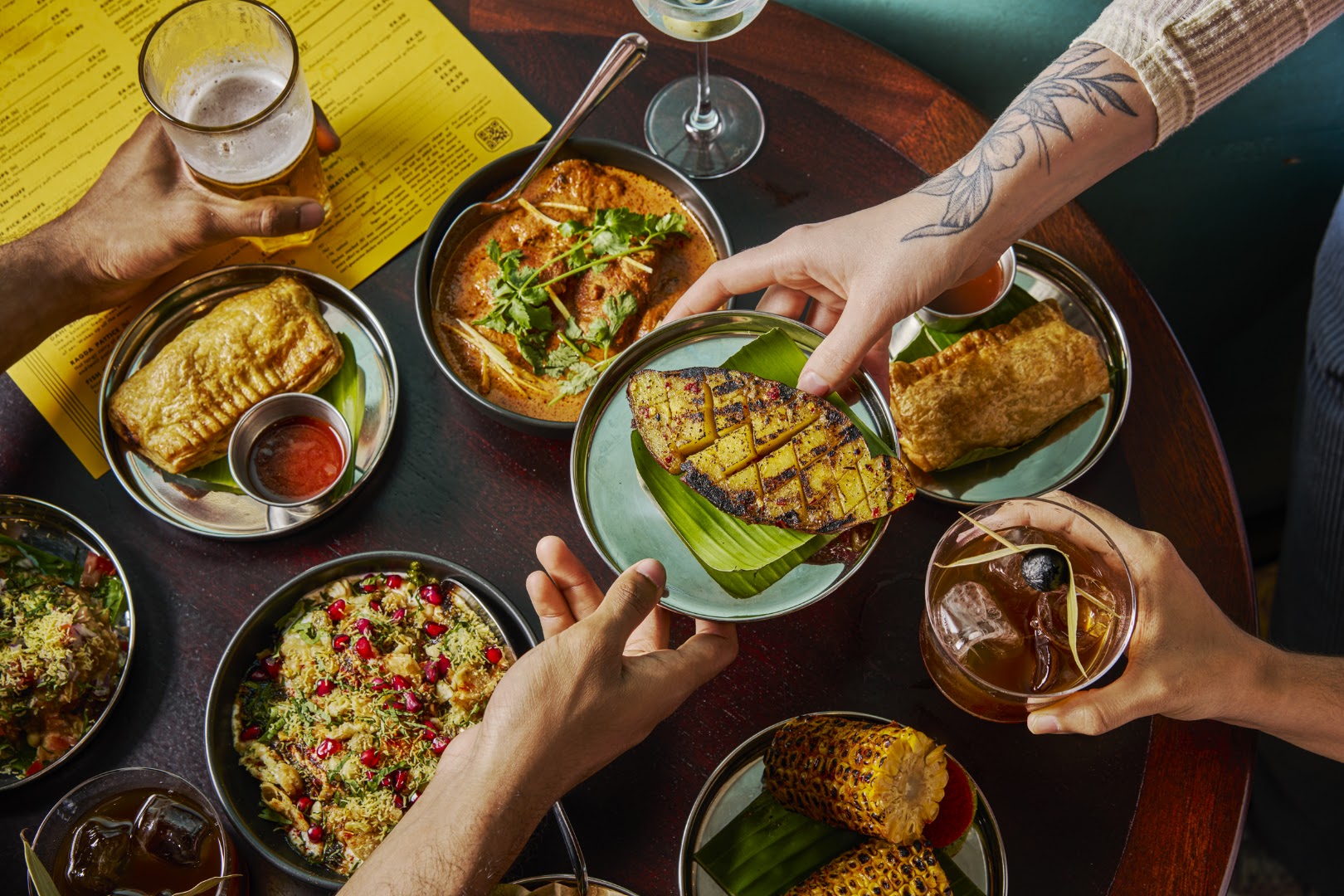 Dishoom Permit Room: high quality, appetizing food photography
