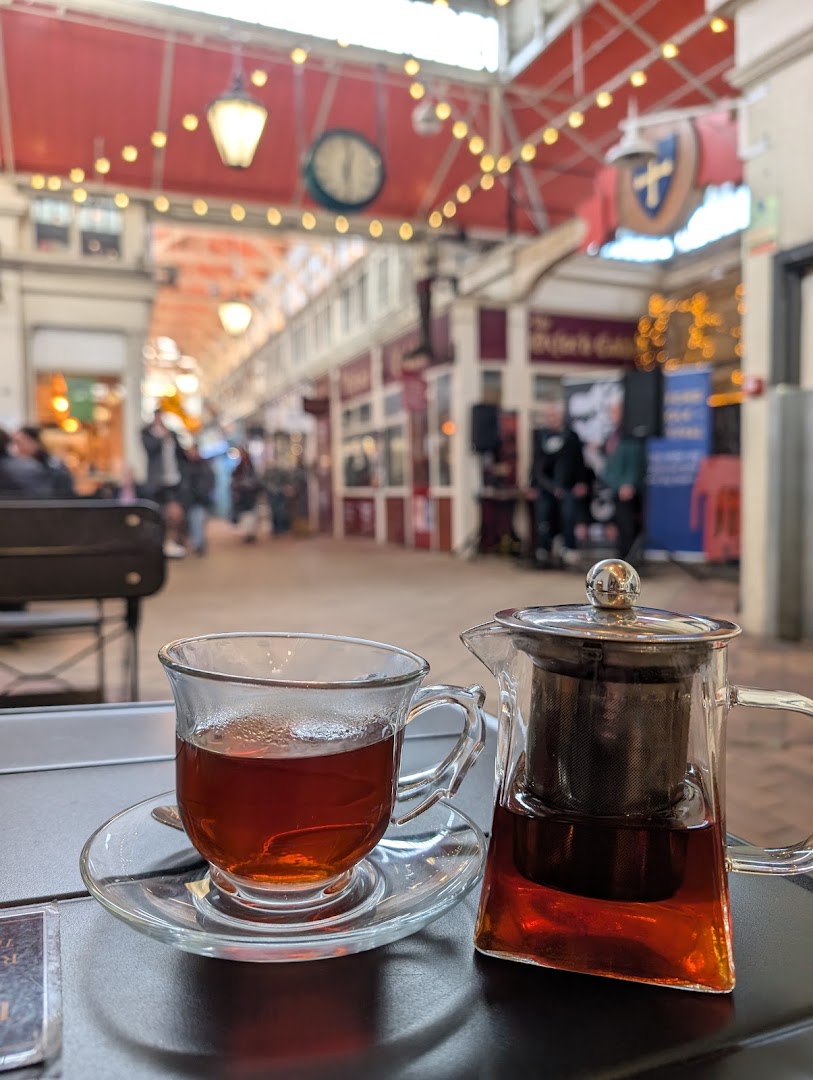 Lula's Ethiopian Café & Deli: appealing shot of tea service
