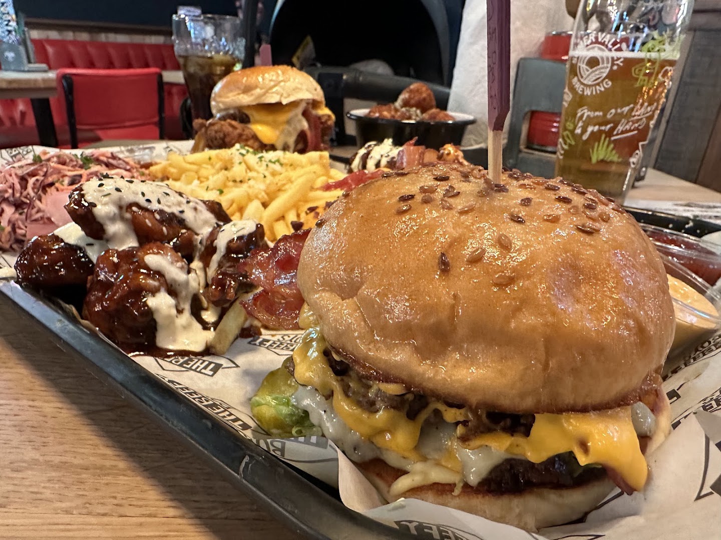 The Beefy Boys: appetizing high quality food photo
