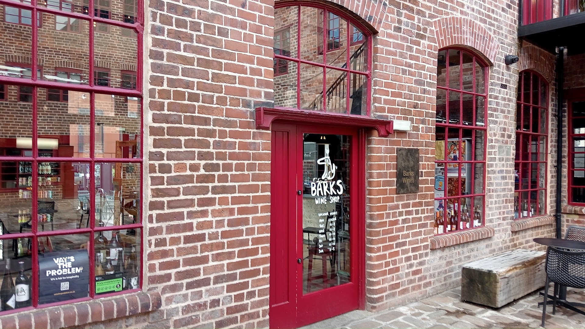 Barks Wine Shop: clear exterior shot of venue