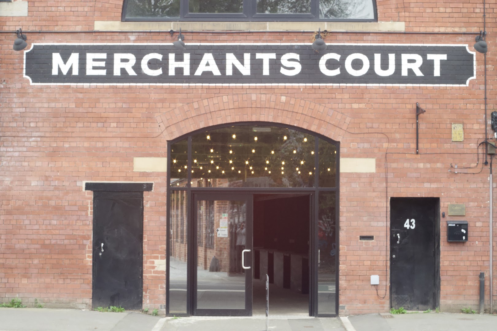Merchants House: clear exterior shot of venue