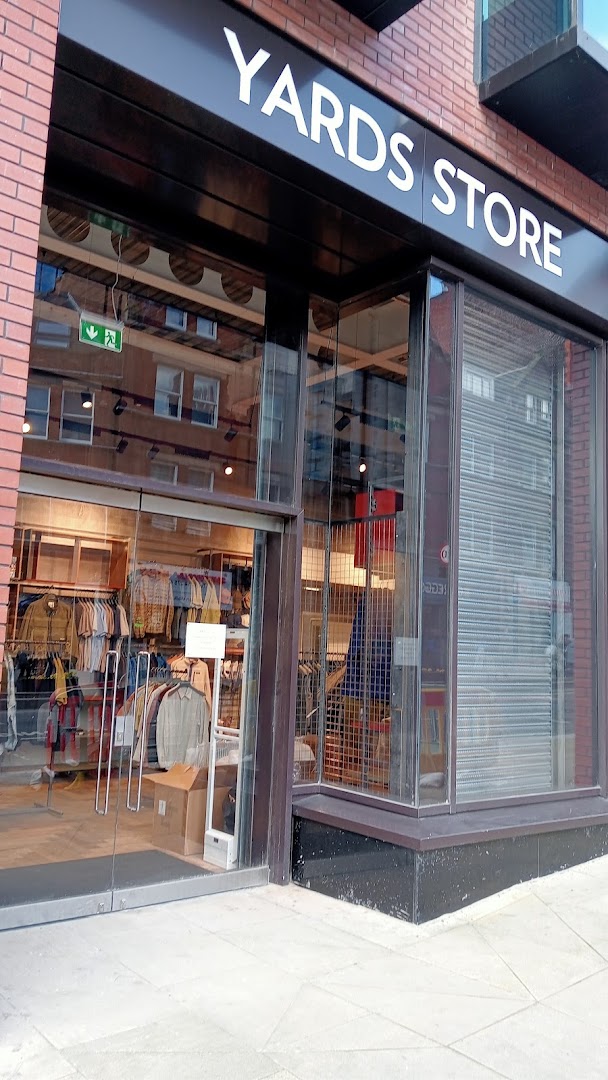 Yards Store: clear storefront photo of shop