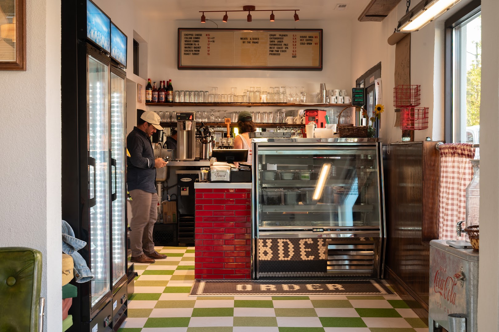 Finest: clear, professional interior restaurant shot