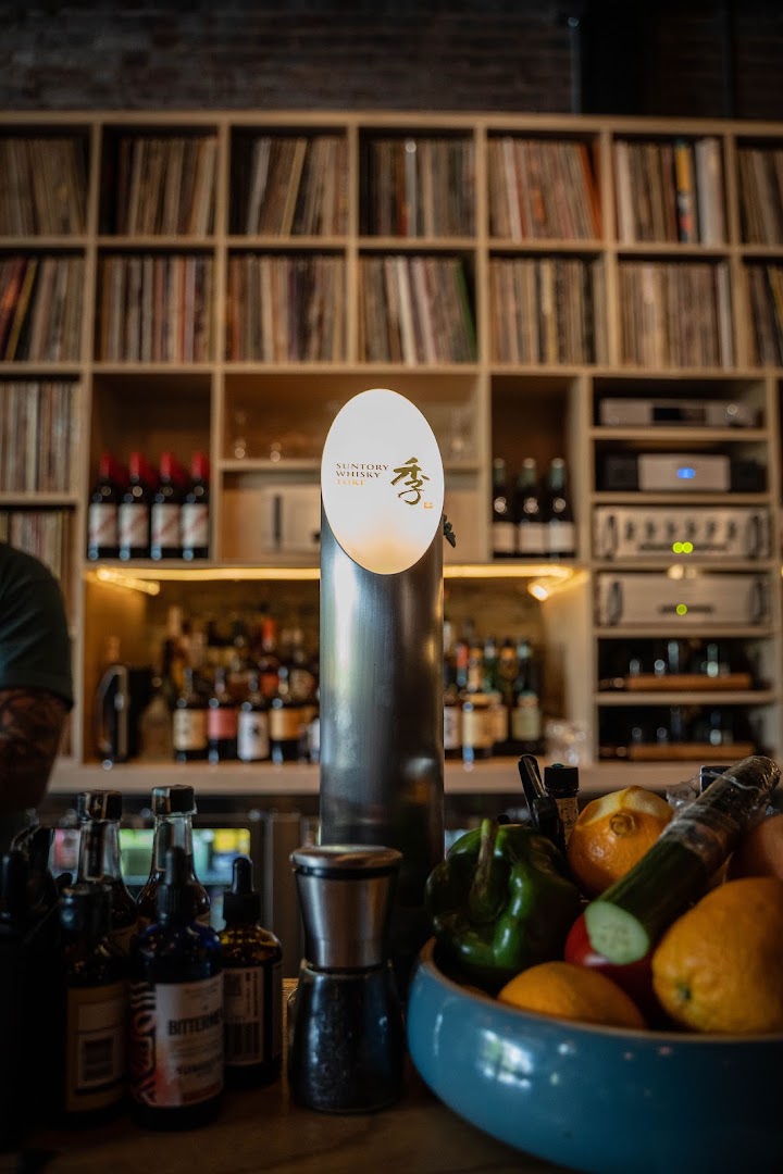 Joyful Noise Listening Lounge and Kitchen: high quality atmospheric bar shot