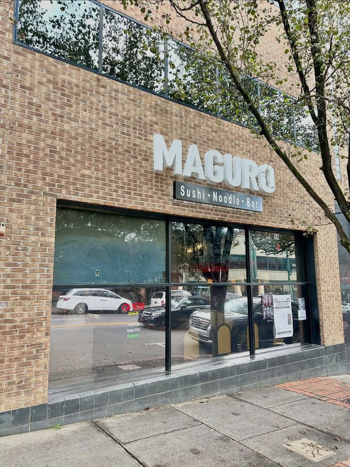 Maguro: clear exterior shot of restaurant