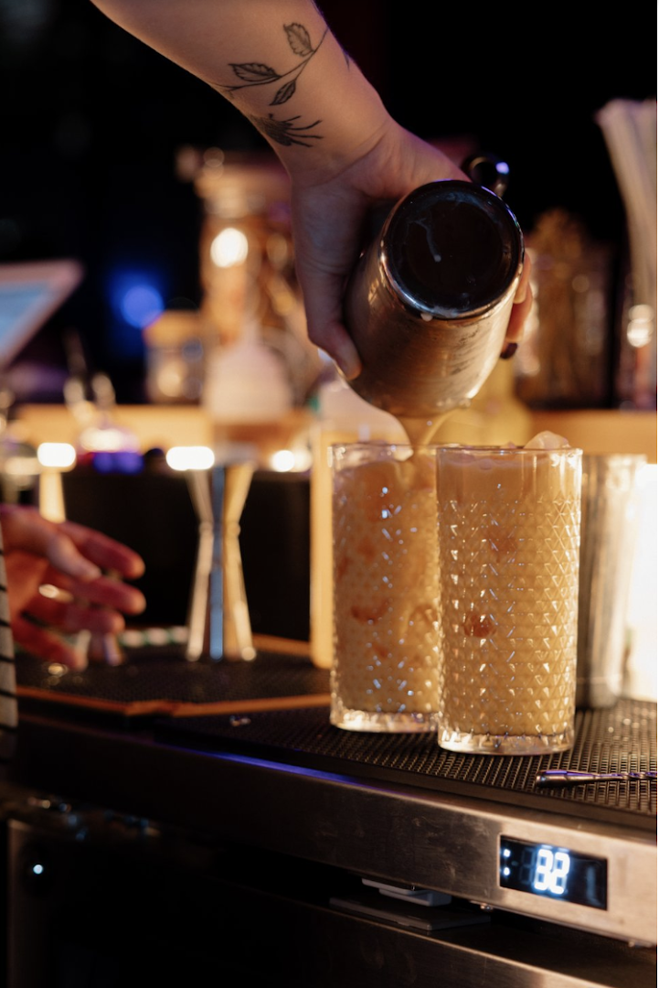 NightShade: professional shot of drink preparation