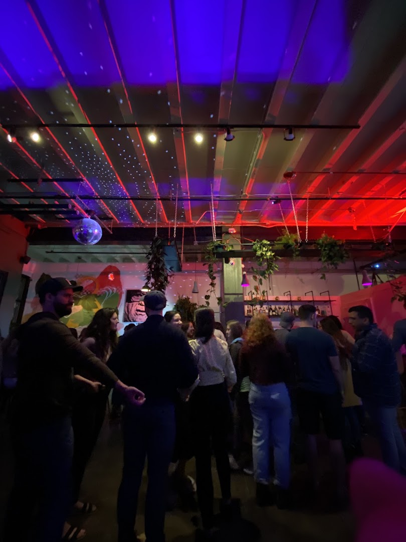 VOWL Bar at DSSOLVR: vibrant bar atmosphere well