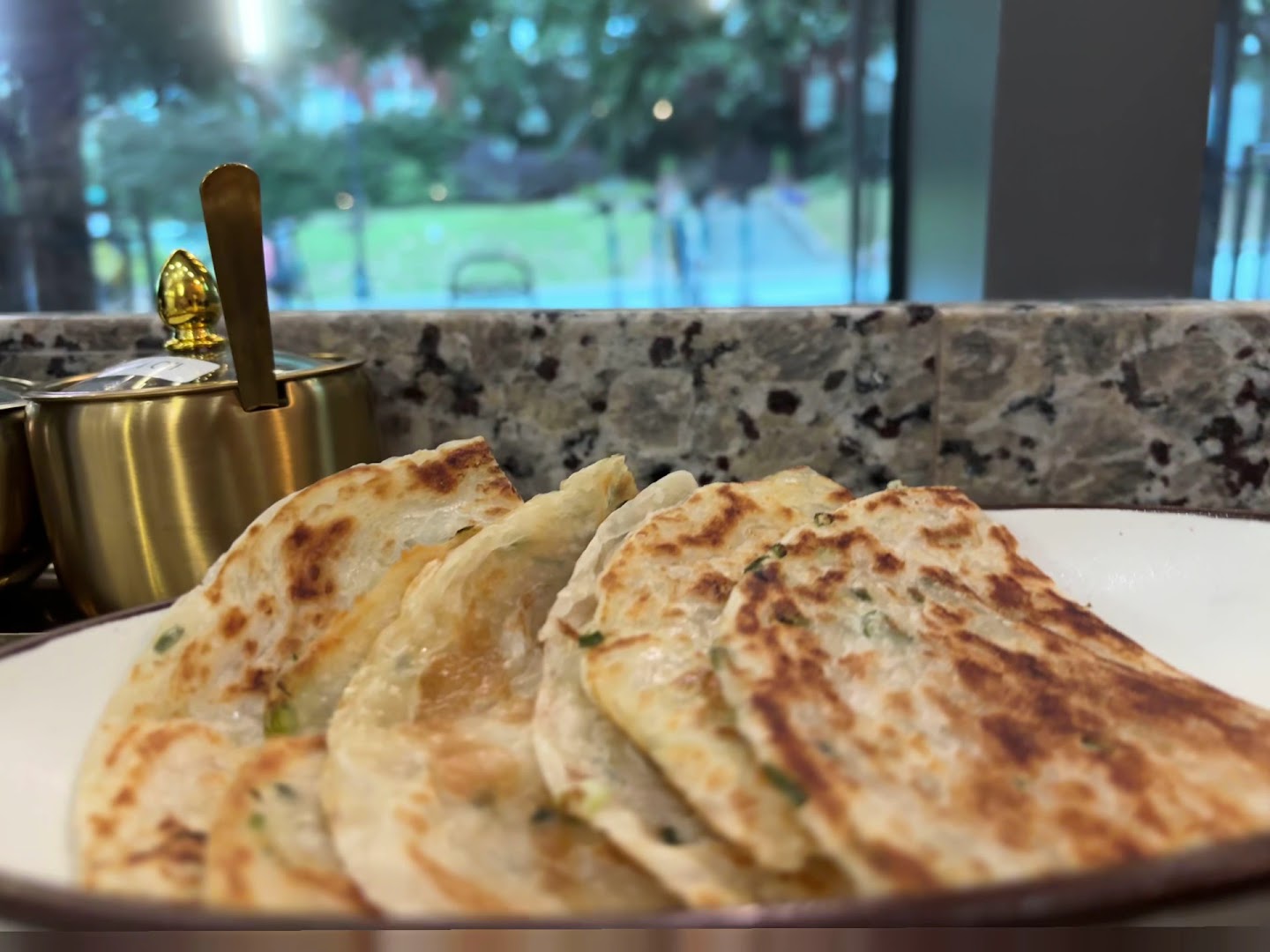 Dumpling Master: appetizing food photo with context