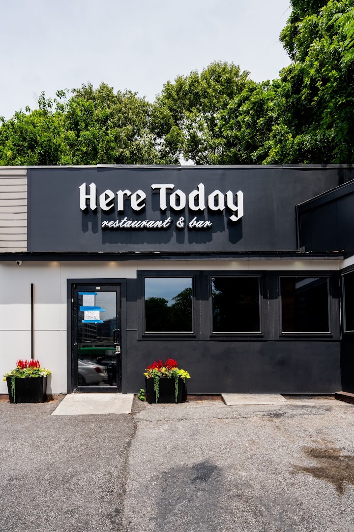 Here Today: clear professional exterior shot